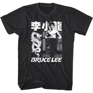 Bruce Lee Chinese Dragon Unisex T-Shirt Kung Fu Movie Icon Fan Gift Graphic Tee